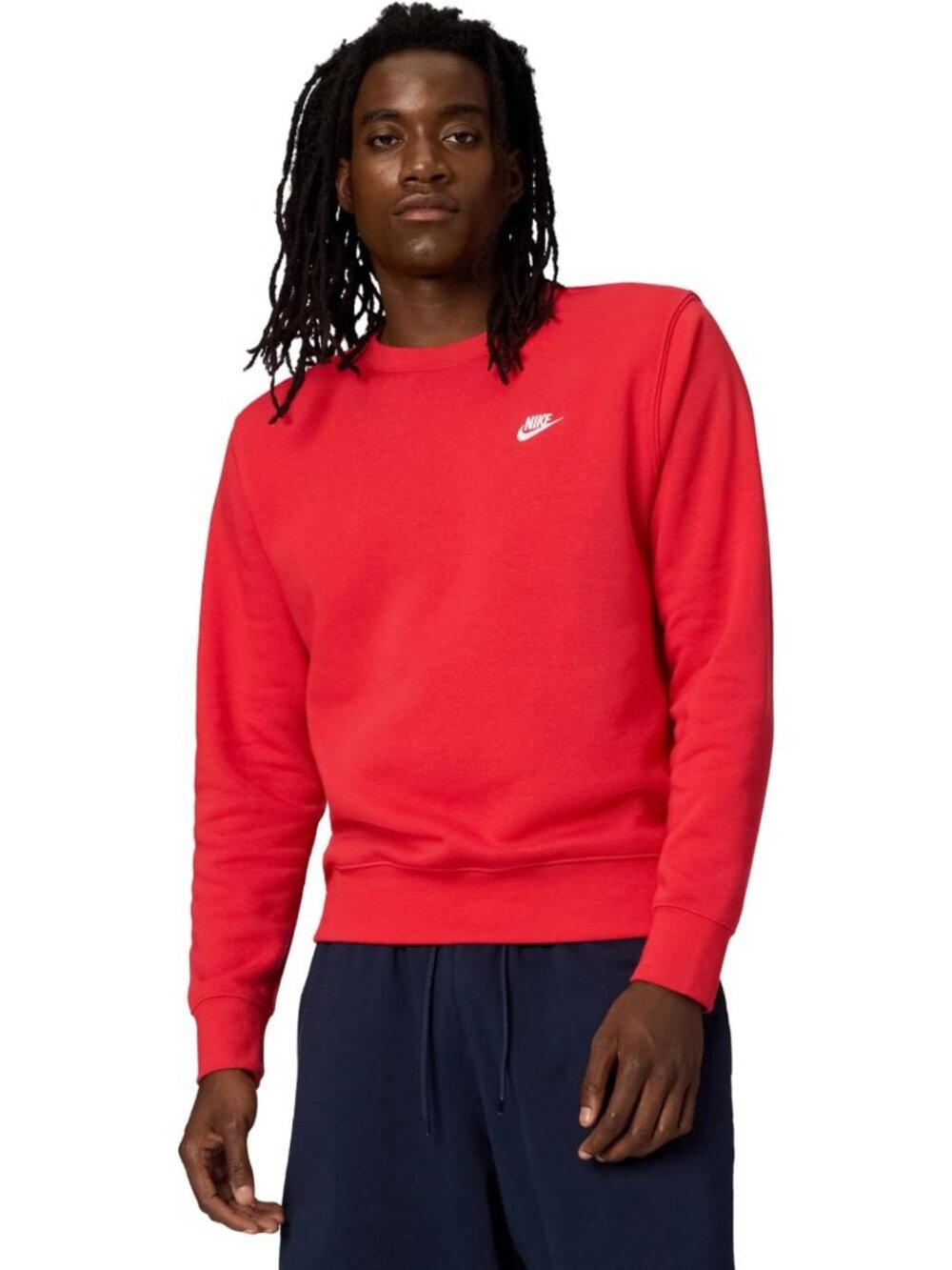 Cozy Men's Fleece Crew Sweatshirt | Soft, Warm, Casual Style for Everyday Wear